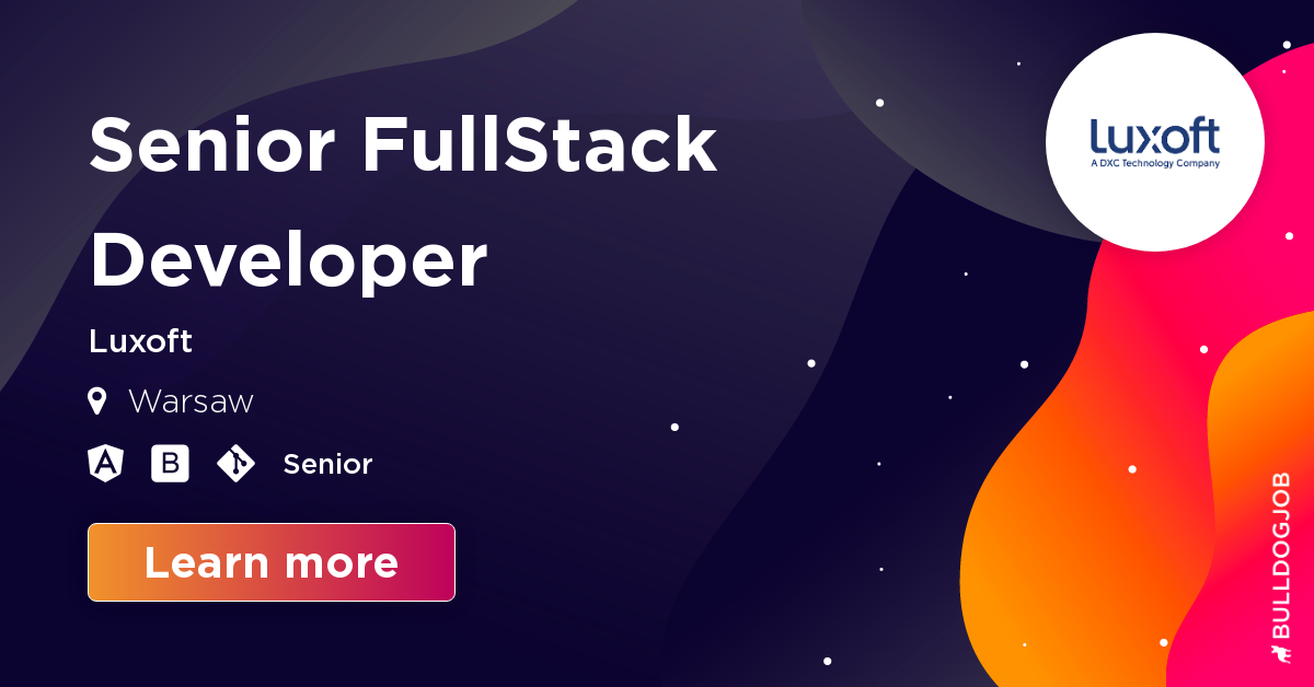 Senior Fullstack Developer : Was macht man als Senior Full Stack ...